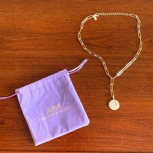Melinda Maria Star Lariat Gold Necklace